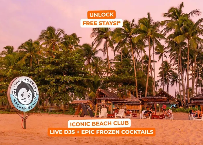 Mad Monkey Hostel Nacpan Beach